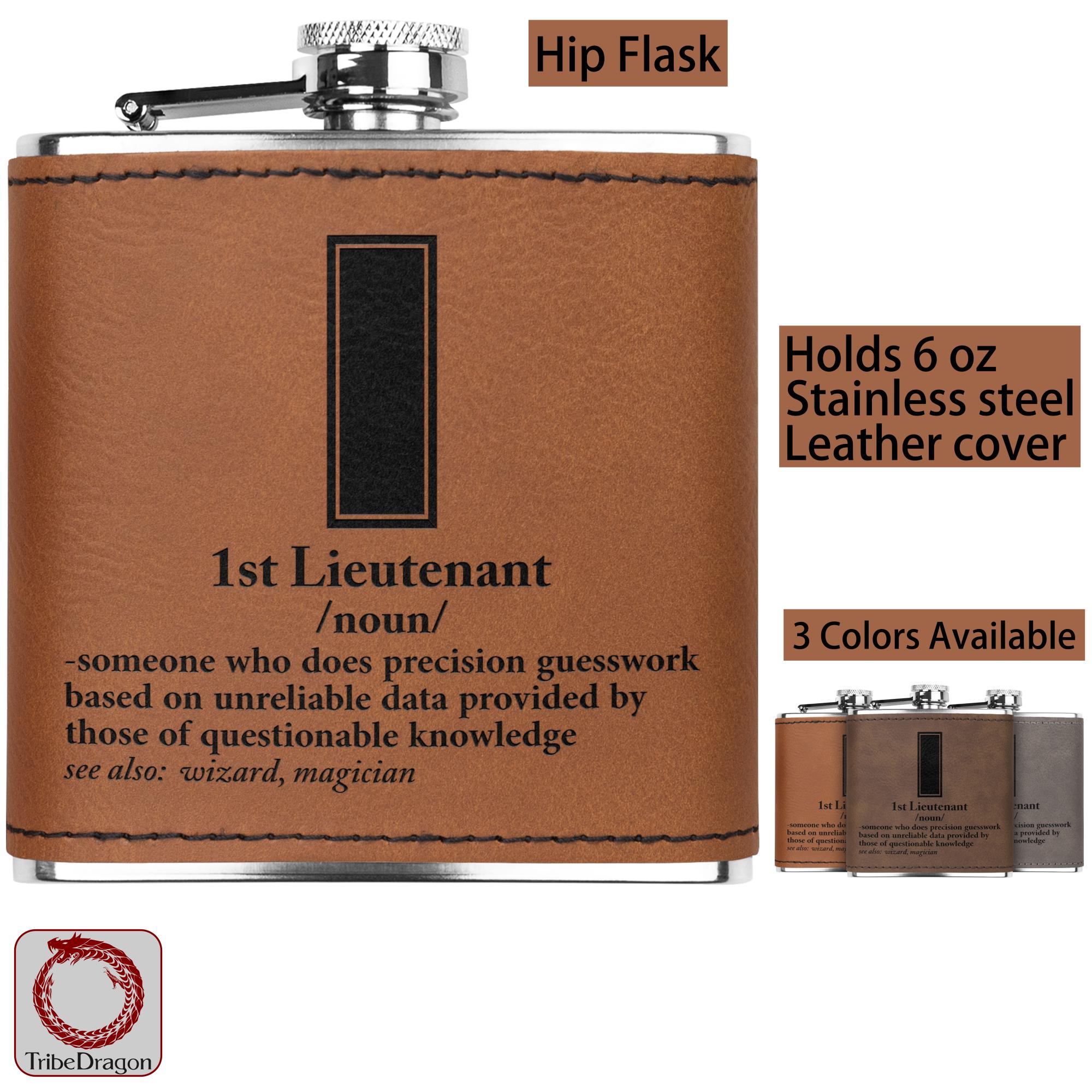 1st Lieutenant Definition Flask, US Army Air Force Officer Gift - Etsy