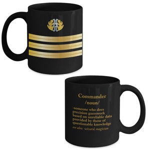Us Navy JAG Commander Definition Coffee Mug Gift, Naval JAG Commander Promotion, United States Navy JAG Corps Veteran Retirement Gift