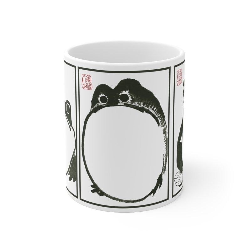 Matsumoto Hoji Japanese Minimalist Frog and Toad Coffee Mug - Etsy