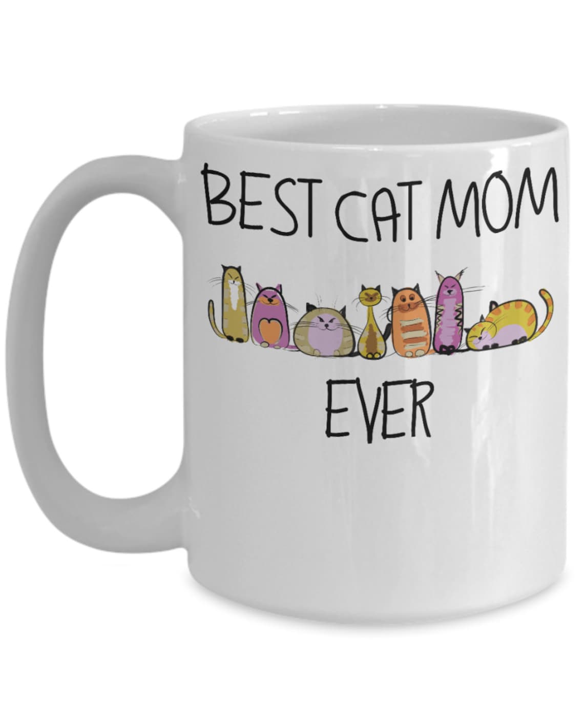 Best Cat Mom Ever cat themed gifts for women cat lover Etsy