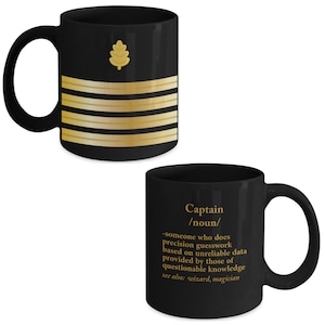 US Navy Nurse Corps Captain Coffee Mug, Military Nurse Gift