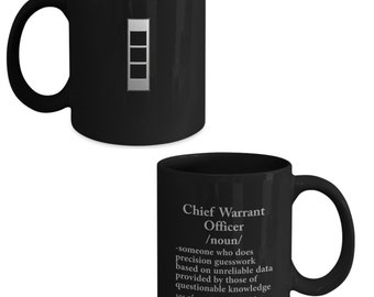 Chief Warrant Officer 3 Coffee Mug - US Army Veteran Gift