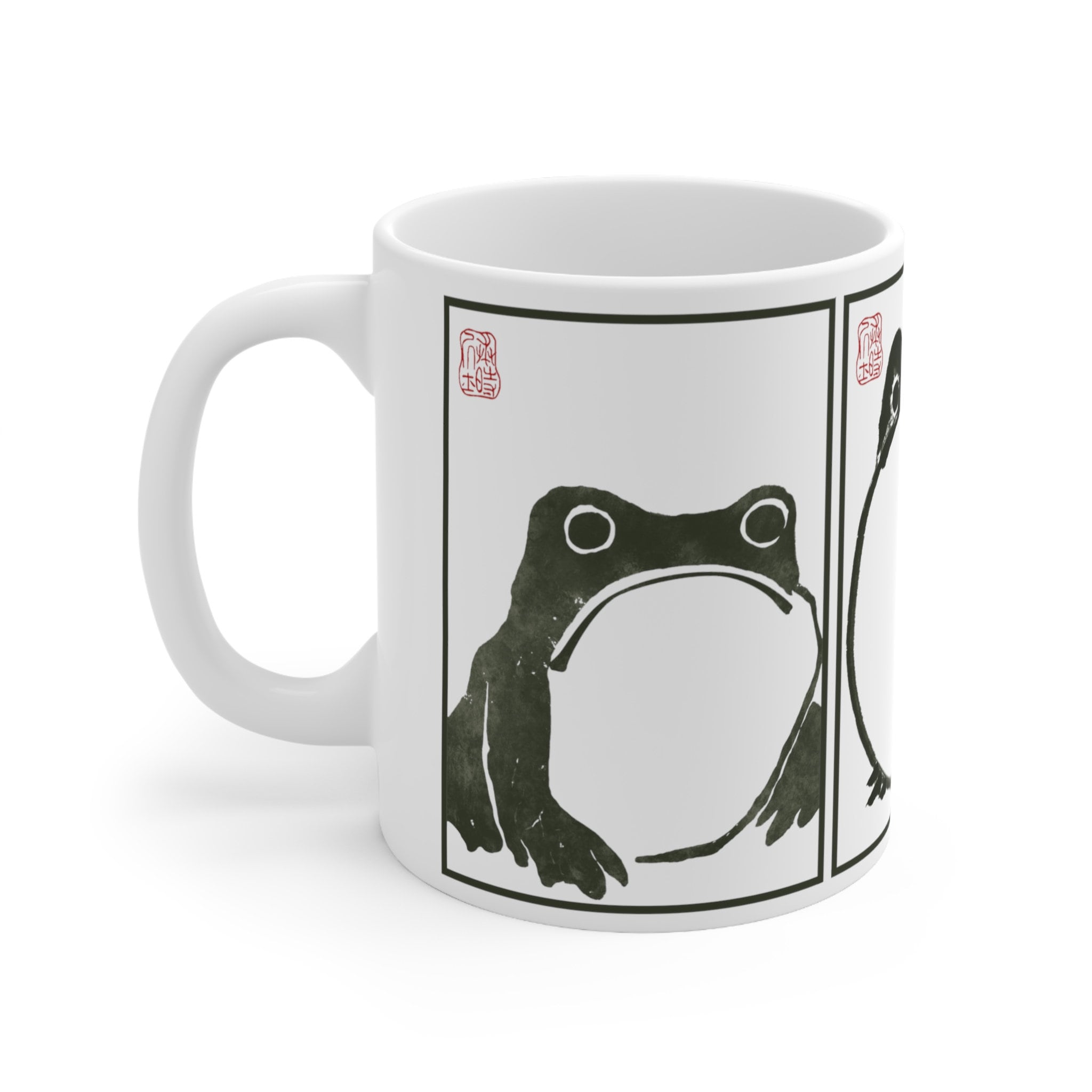 Matsumoto Hoji Japanese Minimalist Frog and Toad Coffee Mug - Etsy