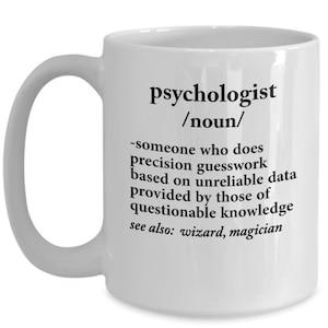 Psychologist Mug - Psychology Graduate Gift - Future Psychologist Mug - Psychology Student Gift -Psychologist Gift - Psychology Student bild 2