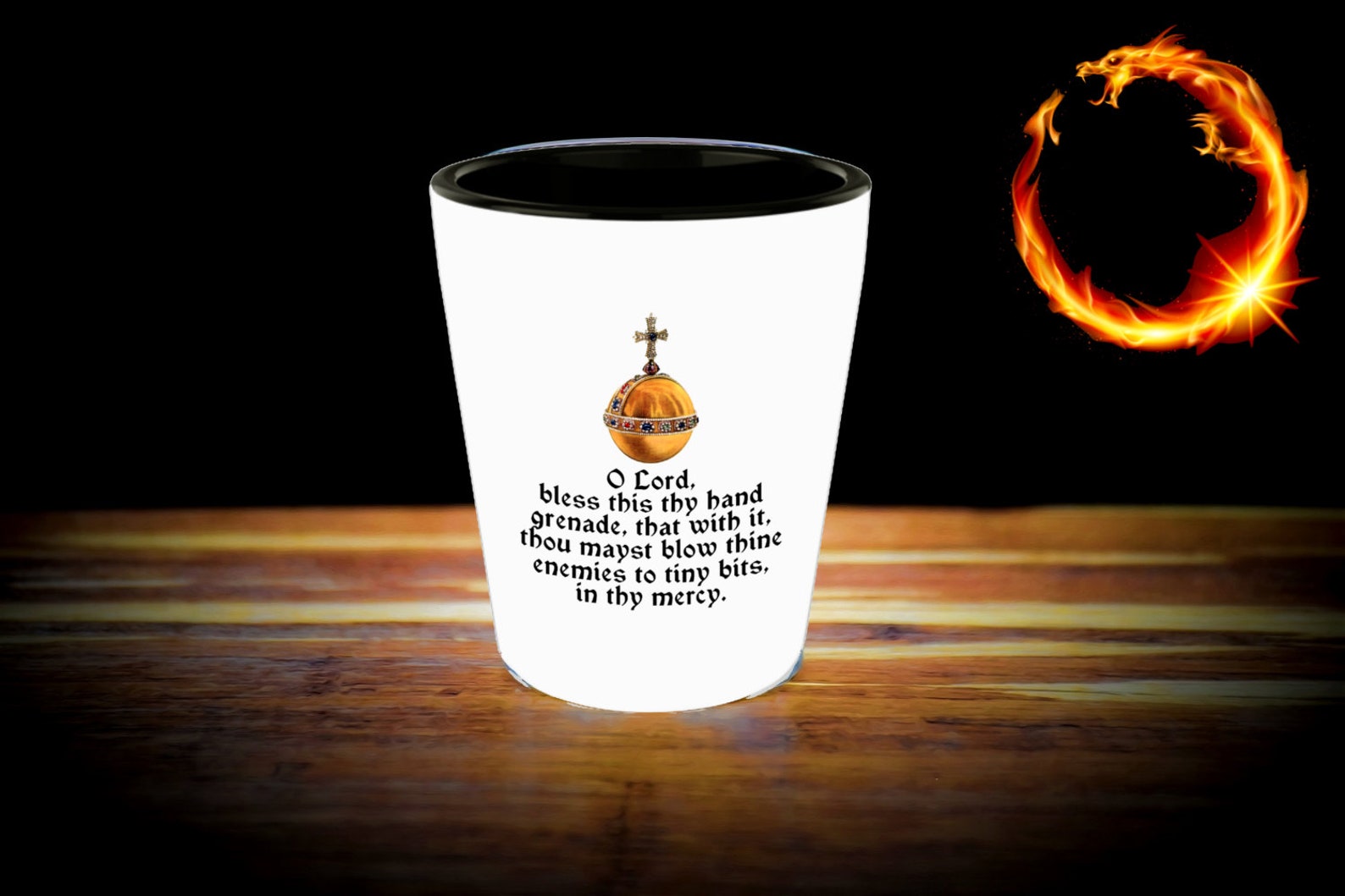 Holy Hand Grenade Funny Monty Python Shot Glass Etsy