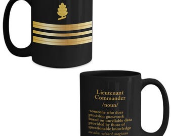 US Navy Medical Services Corps Lieutenant Commander Definition Coffee Mug