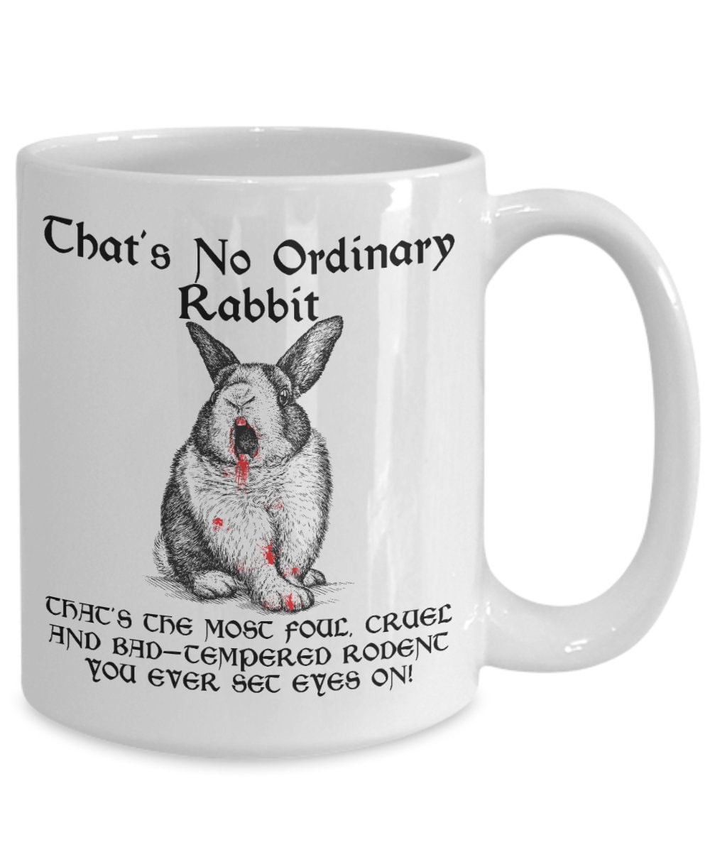 That's No Ordinary Rabbit Monty Python Killer Rabbit - Etsy