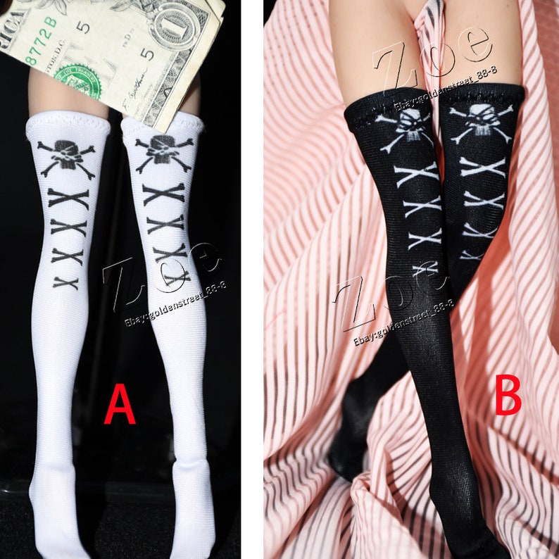 1//6 scale socks NO STAIN TBleague phicen stockings for jo doll