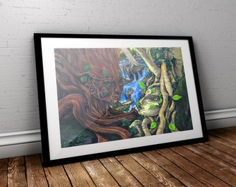 Dryads, Fine art print
