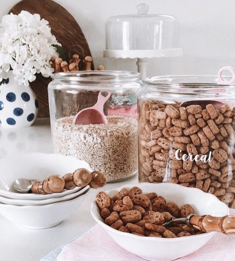 Pantry Labels // Pantry Stickers // Organization // Vinyl Etsy