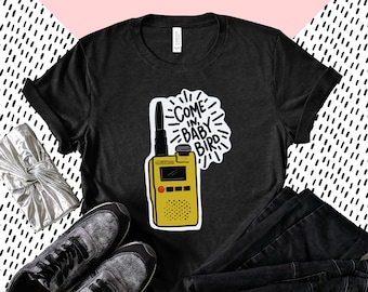Gelb Walkie Talkie Kurzärmeliges Unisex T-Shirt, Hanson Fan Geschenk