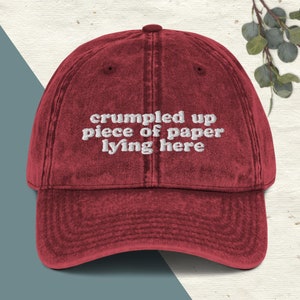 All Too Well Dad Hat