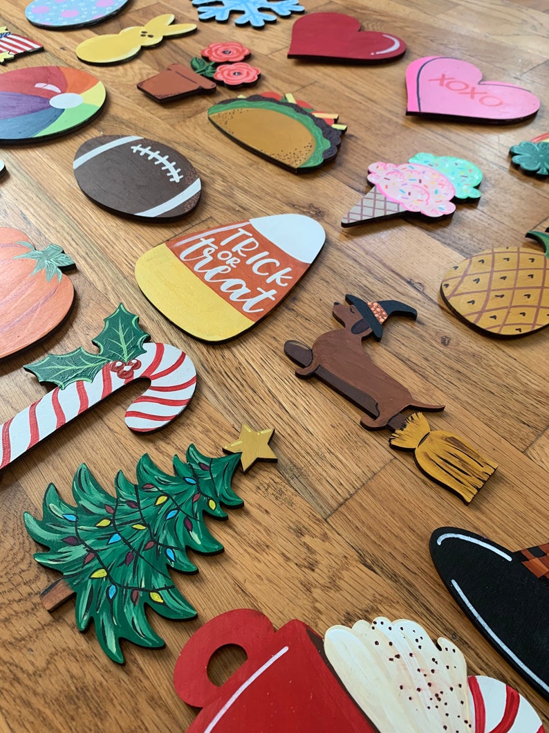 INDIVIDUAL Door Hanger Attachments Interchangeable Etsy