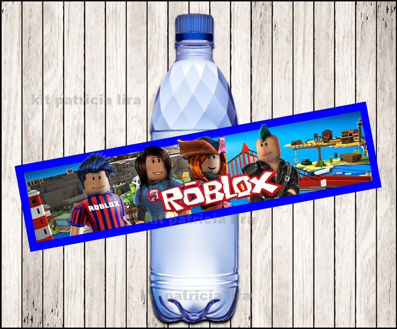 Roblox Water Bottle Labels