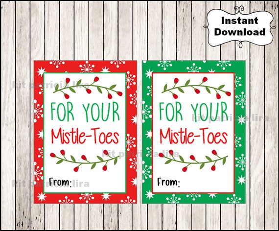 For Your Mistletoes Gift Tags Printable - Il 570xN.1404937439 6wmj 
