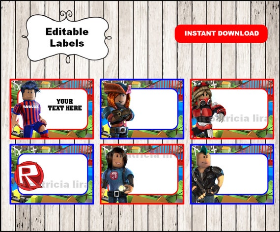Roblox School Label Name Label Name Tag Sticker Back To School Label Book Label This Belongs To Label - bc hat decal roblox