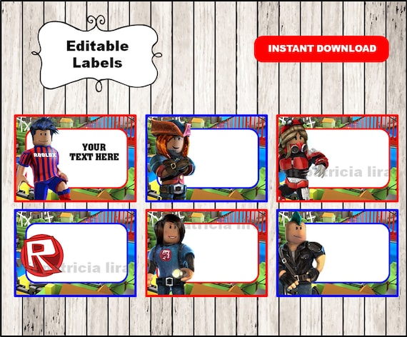 Roblox School Label Name Label Name Tag Sticker Back To School Label Book Label This Belongs To Label - bc hat decal roblox