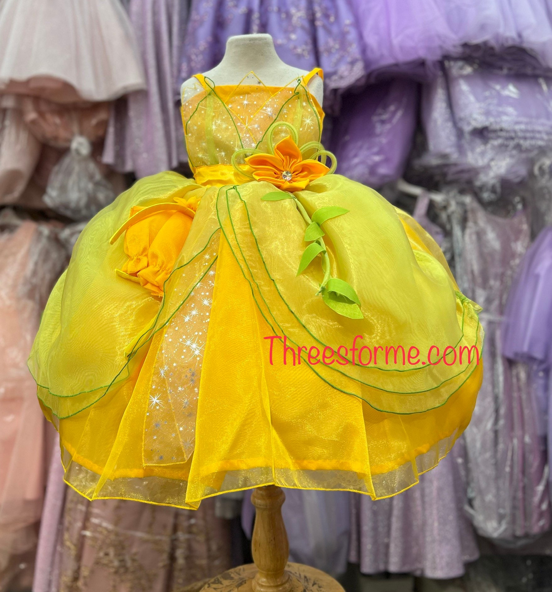 Tiana Costume Blue Dress - Etsy
