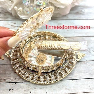 3 pcs Arras de bodas Monedas Wedding coins Wedding Arras arras en plata silver arras en dorado