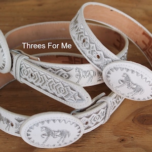 Charro belt: Baptism Charro outfit Belt white and silver charro belt / ivorg with gold charro belt / black charro belt / white and gold belt