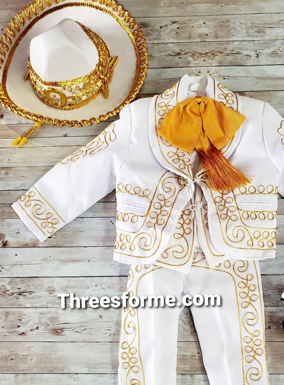 Charro Suit Little Boy Mexican Outfit Hat Charro Outfit For Baby