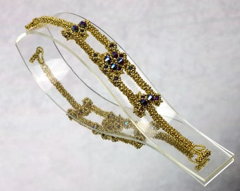 Cecy, Bracelet, Kit, Instructions and beads