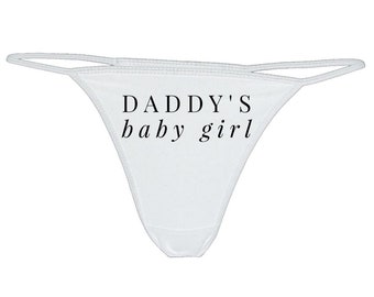 Naughty Lingerie Bdsm Gift Ddlg Panties Bdsm Panties Daddys Pretty Little C*m Kitten KittenPlay Pet Play Ddlg Gift Submissive Thong