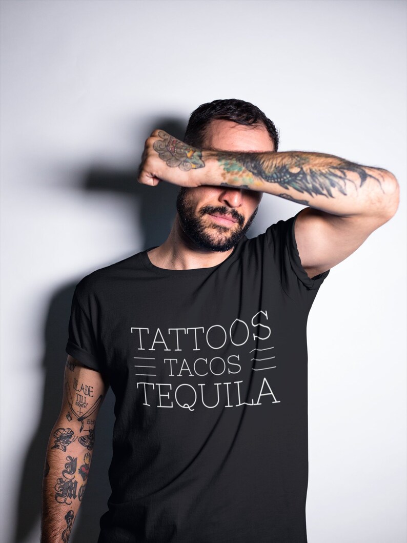 tattoos tacos tequila shirt