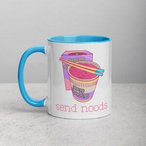 Send Noods Mug: Funny Ramen Noodle Lover Gift