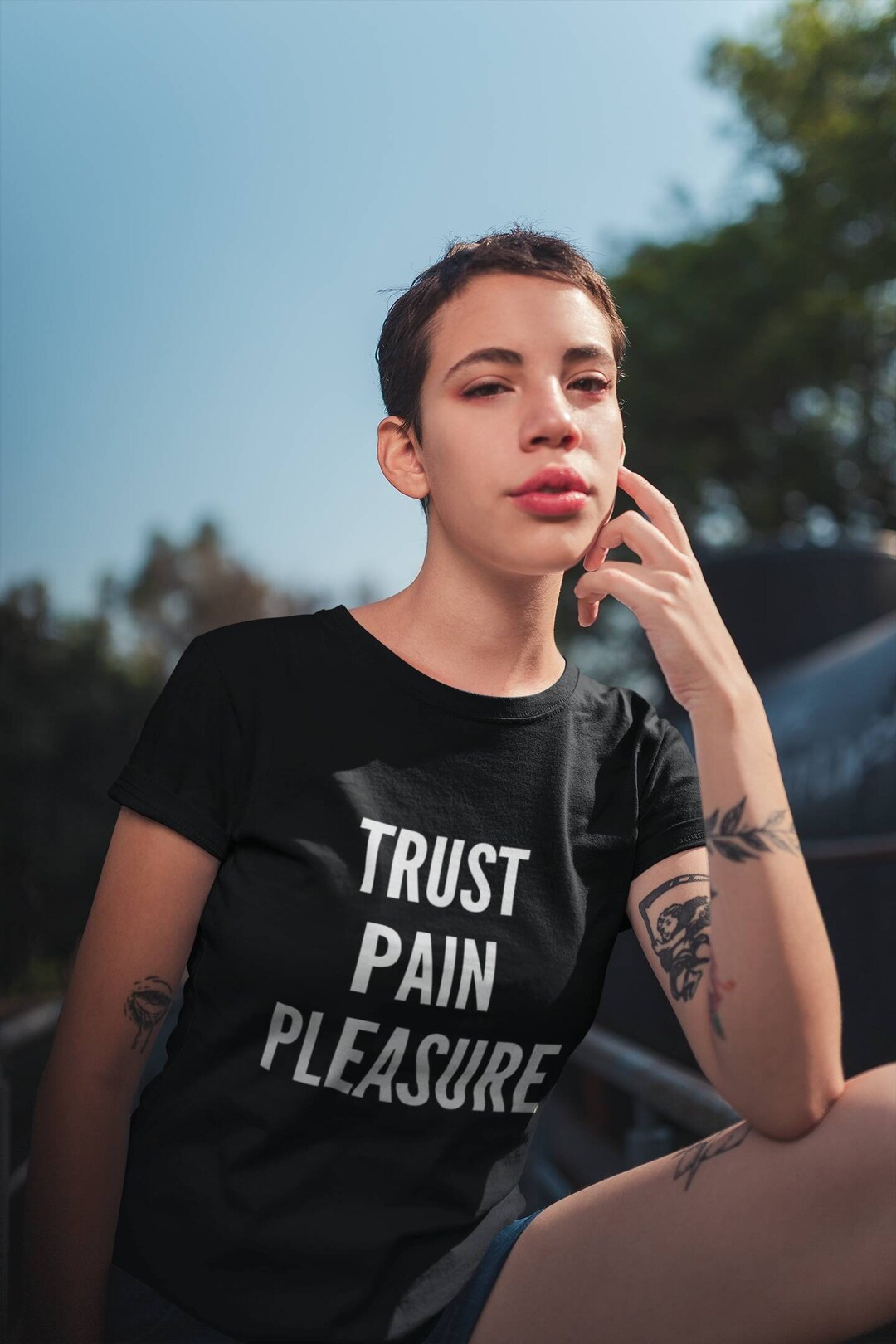 Trust Pain Pleasure, Bdsm Shirt, Bdsm Gift, Sadist Shirt, Masochist