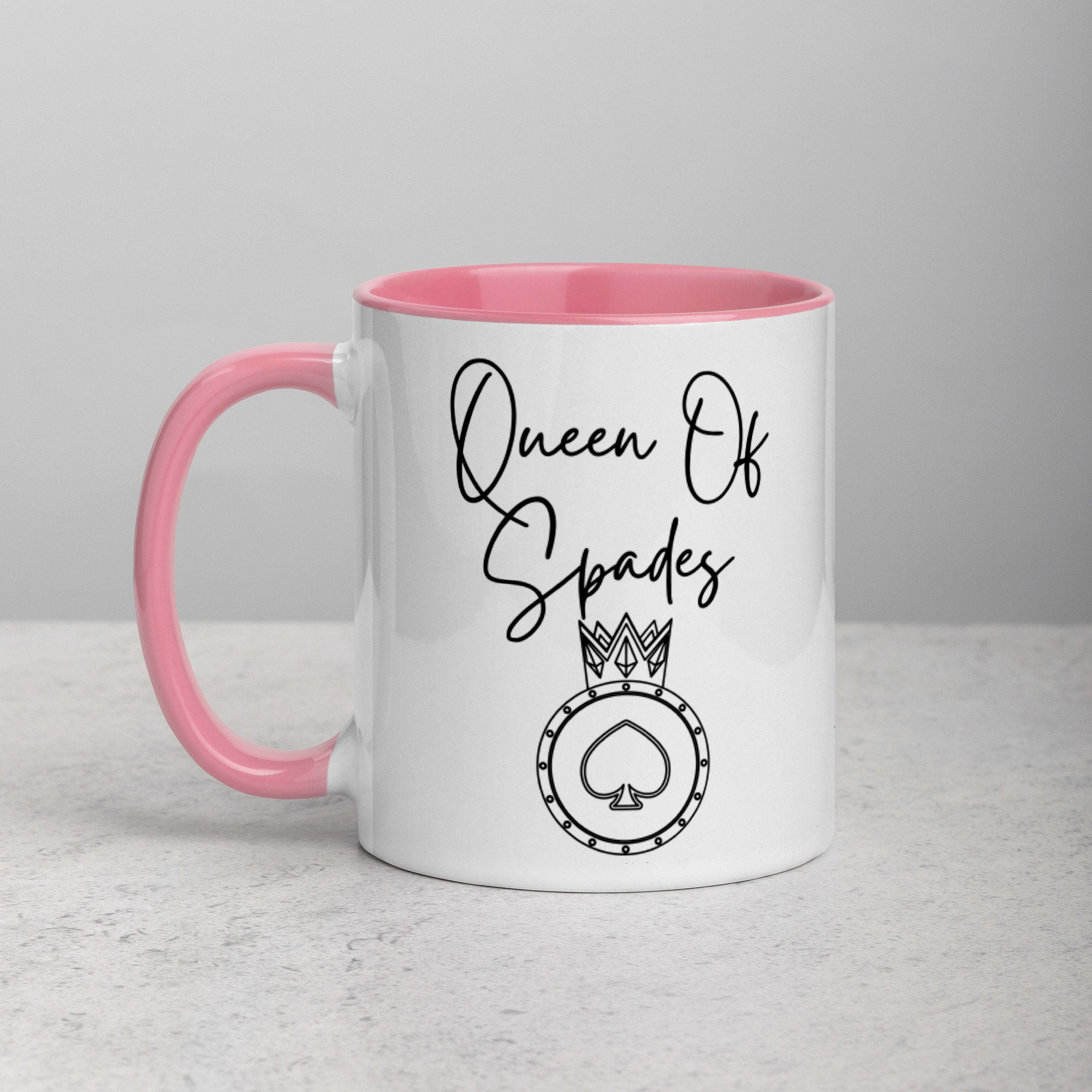 2000px x 2000px - Queen of Spades Funny Coffee Mug BBC Mug Bbc Gift Cuckold - Etsy Israel
