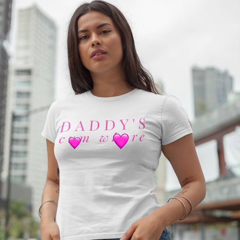 Daddys Cm Whre T Shirt Whore Shirt Bdsm Shirt Bdsm T Etsy