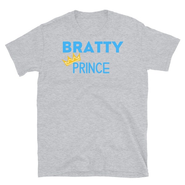 Bratty Prince, T-Shirt, Ddlb, Mdlb, Littlepspace, Ageplay, Roleplay
