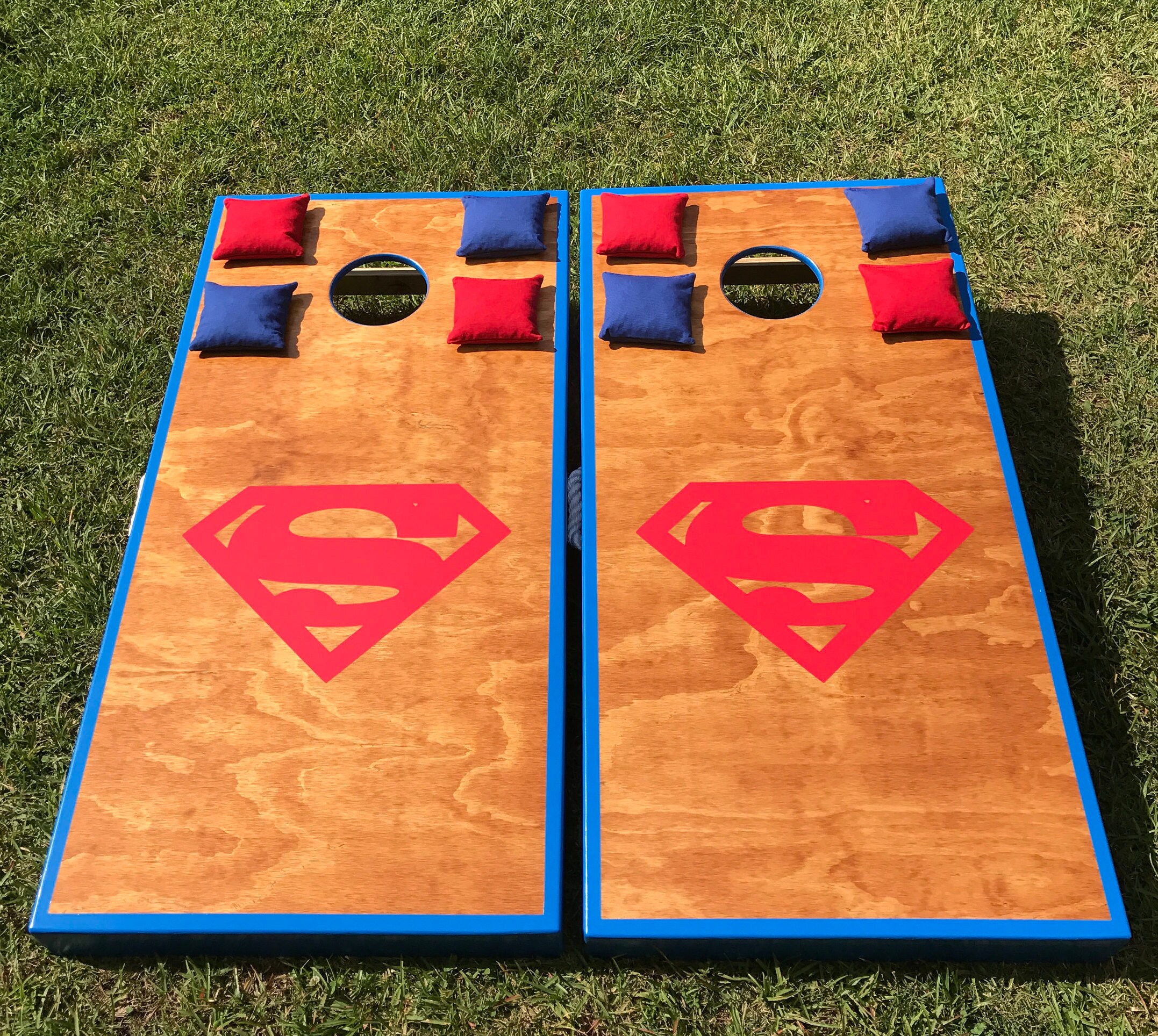 Custom Cornhole Set Standard Flush Top with Hobby or Etsy