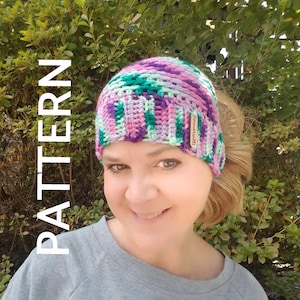 2 PATTERNS~ Kristoff Messy Bun & Beanie Pattern, Beanie Crochet Pattern, Messy Bun Beanie Pattern, Digital Download,PDF Pattern