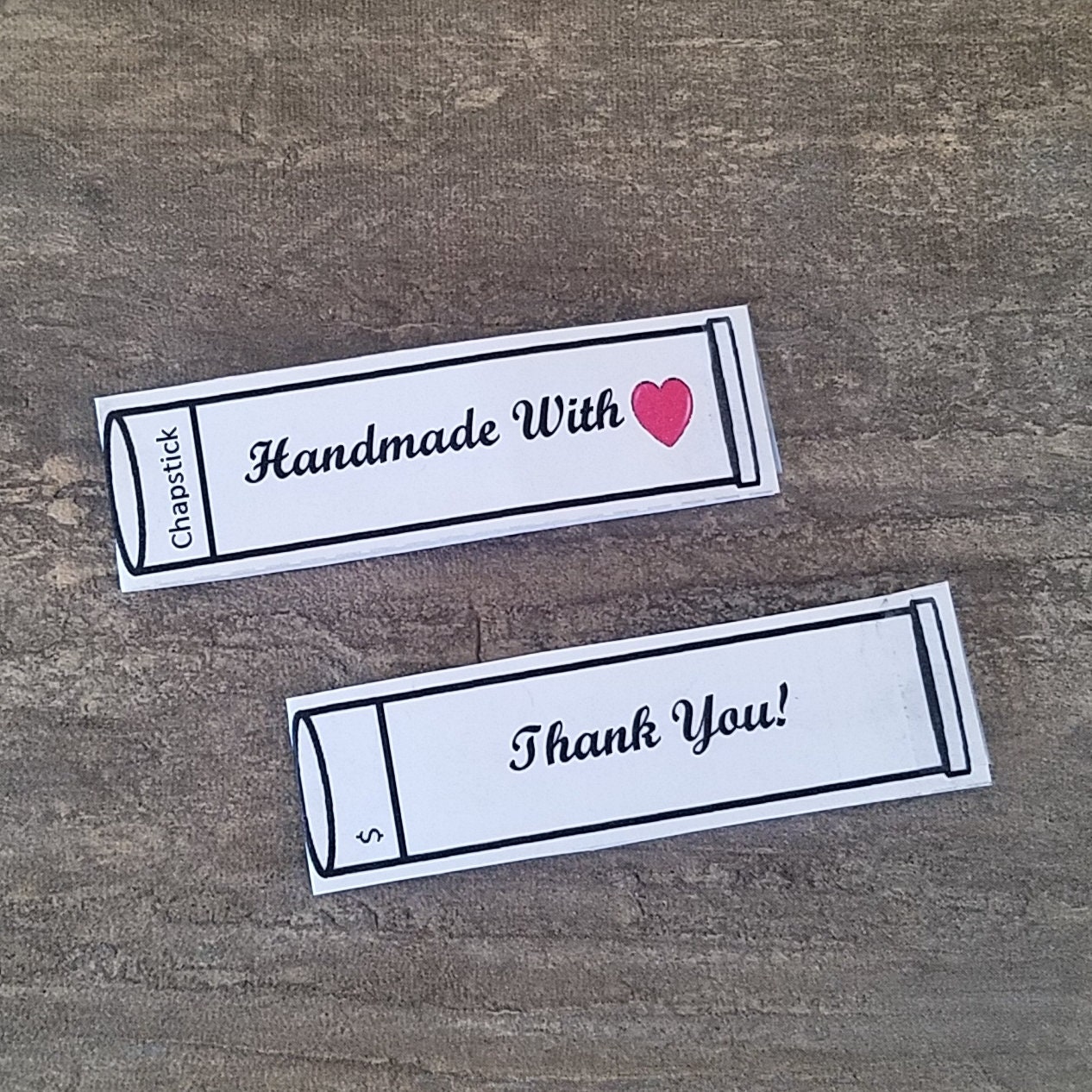 Printable Chapstick Insert PDF Download Chapstick Template - Etsy
