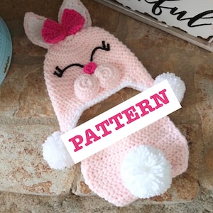 Crochet Baby Bunny Outfit Pattern: Easter Photo Prop (Digital Download)