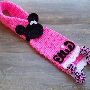 Pattern Crochet Mouse Scarf, pattern PDF Download, Mouse Scarf pattern, Crochet Mouse, Mouse scarf pattern