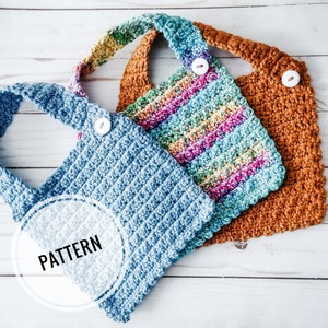 Pattern~ Rosette Baby Bib, Baby Bib, Bib pattern, Crochet Baby Bib, Crochet bib pattern, Baby bib Pattern, Baby, Crochet Baby Bib,Baby gift