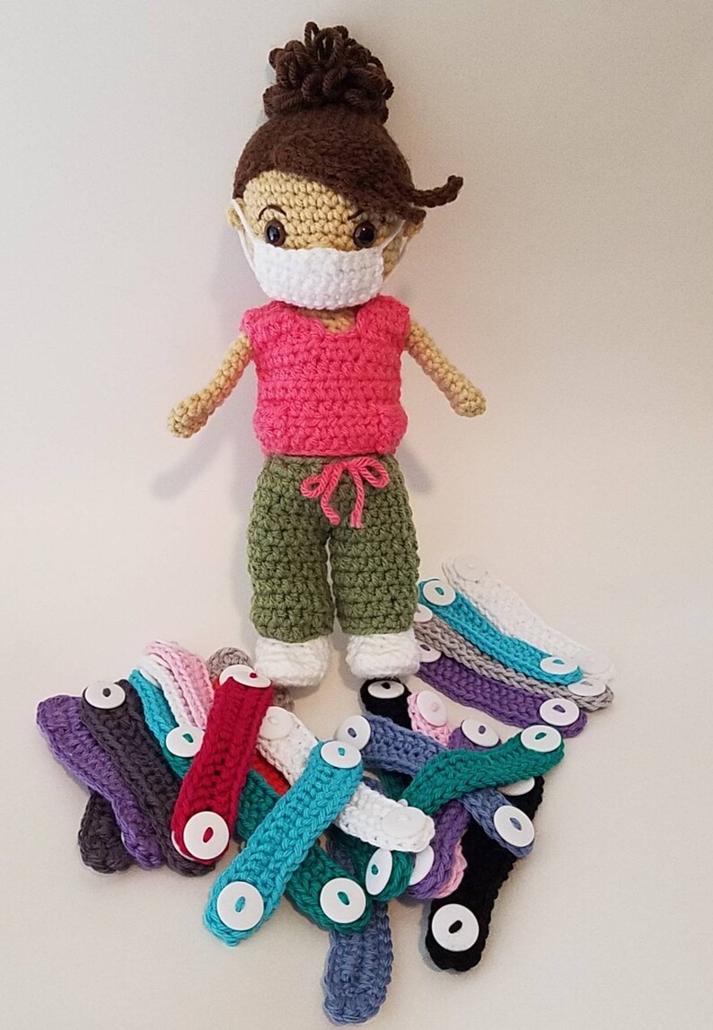 Crochet Face Mask Extenders Extenders for mask Ear Saver Etsy