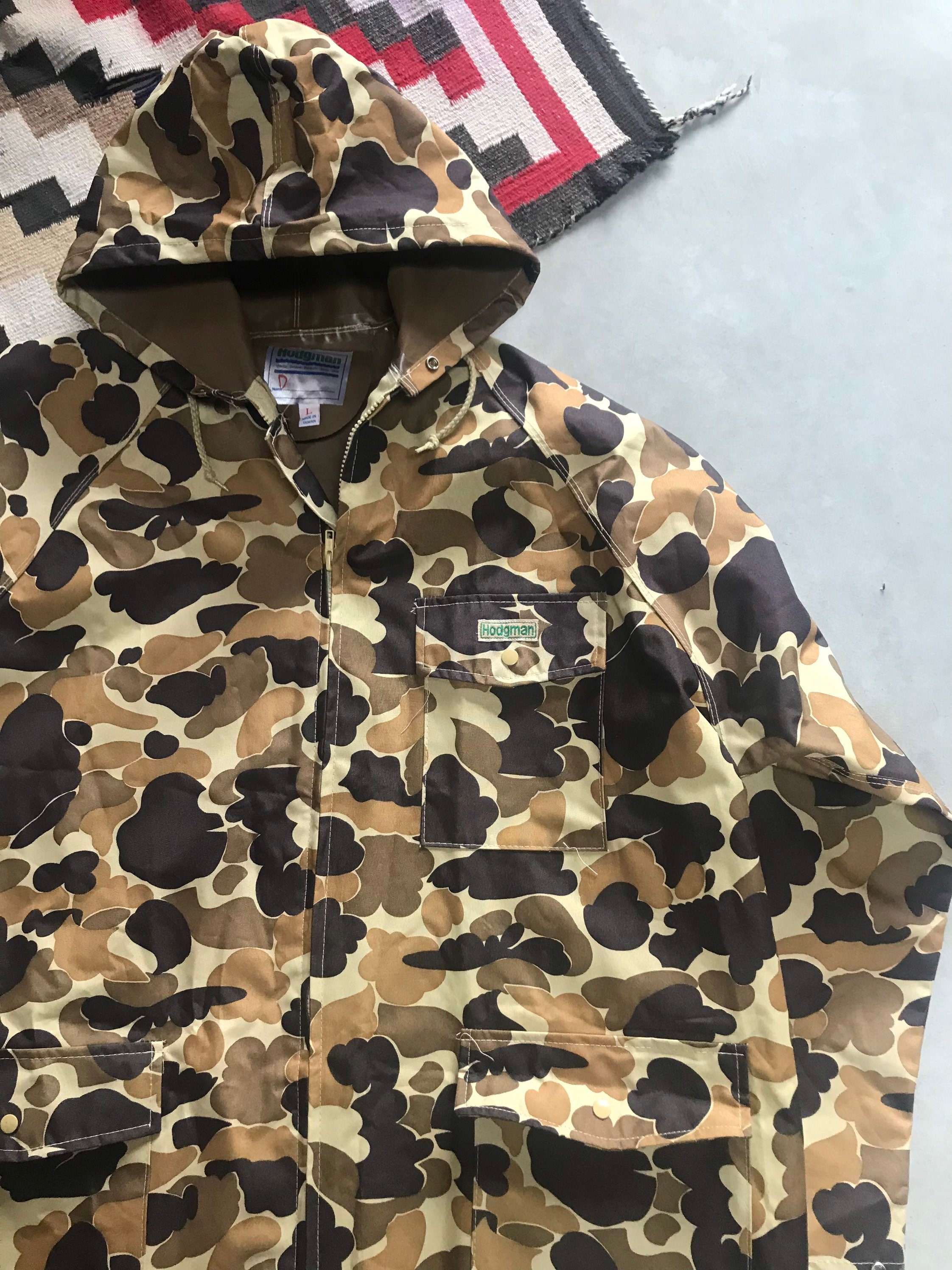 Vintage Hodgman Lakestream Camo Hooded 
