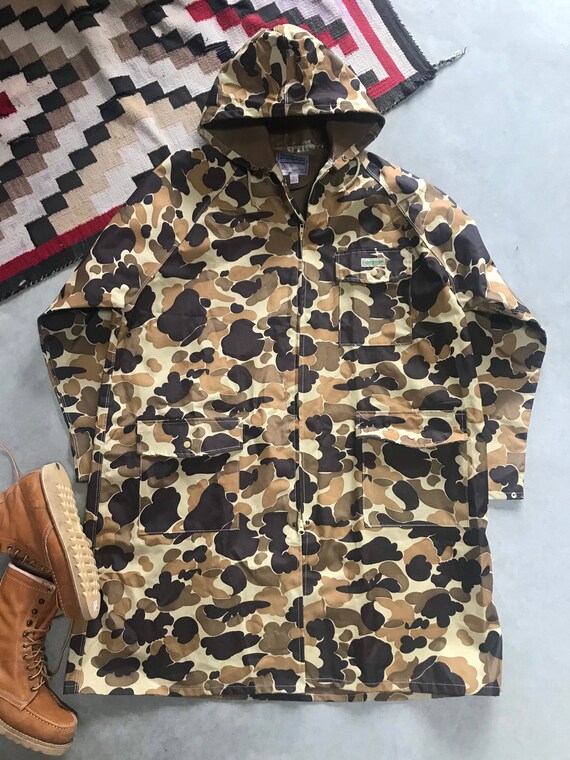Vintage Hodgman Lakestream Camo Hooded 