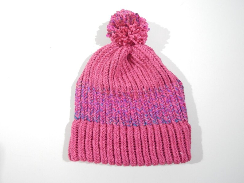 pink ski hat