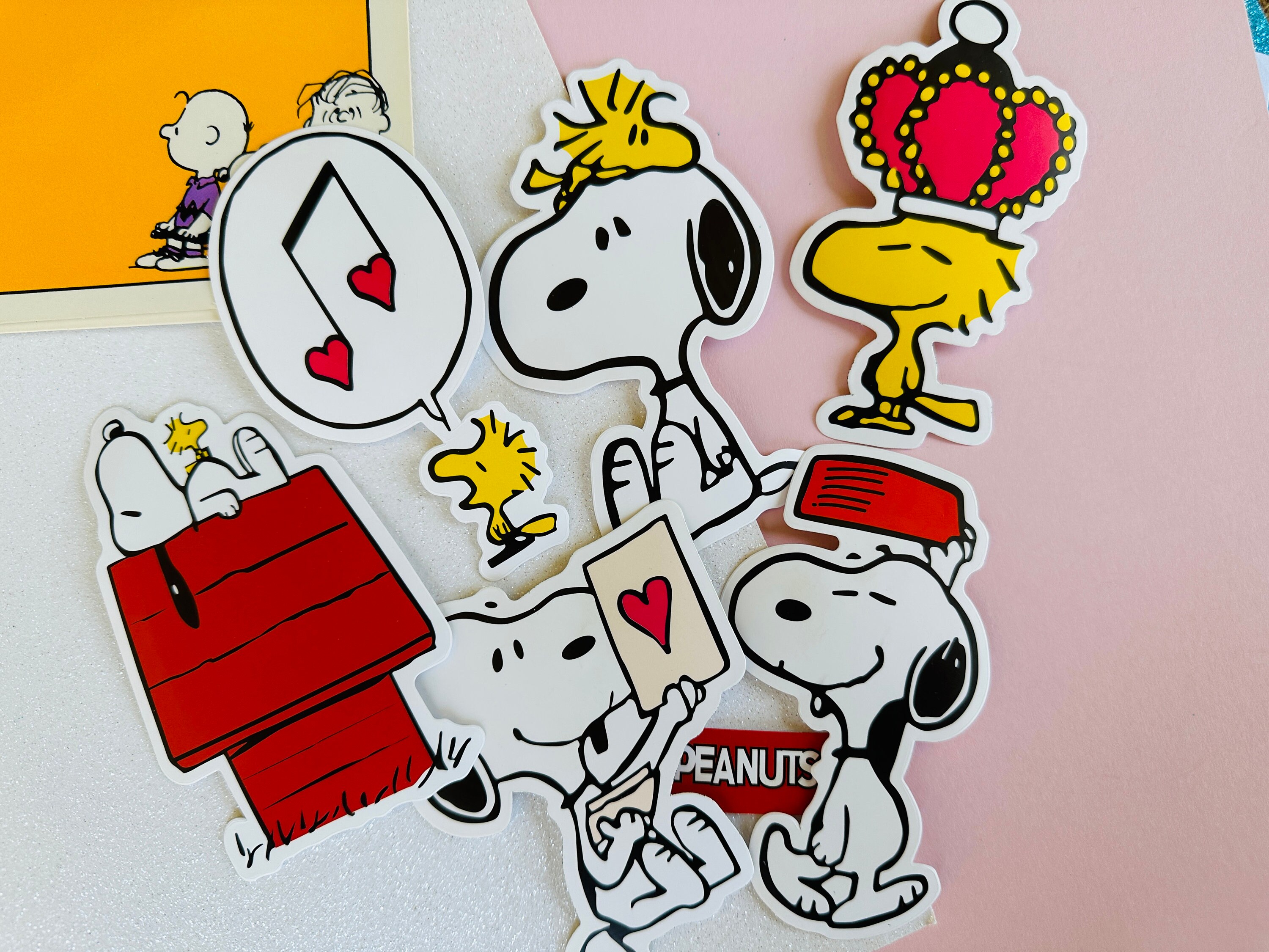 Snoopy Und Woodstock Peanuts Fans Autoaufkleber, Um die Geschwindigkeit Zu  Spüren 2 Stück