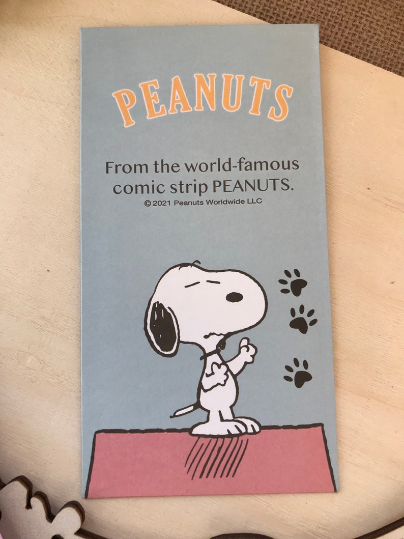 Peanuts Snoopy and His Friends Vintage Envelopesnoopy Money Etsy