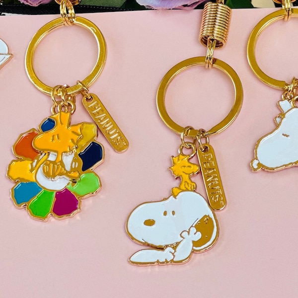 Snoopy Keychain Etsy