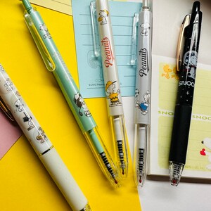 Stationary Pens Snoopy Gel writing pen- Sports design-0.5mm black ink-cartoon design- gift for teacher student office-crafty drawing tool