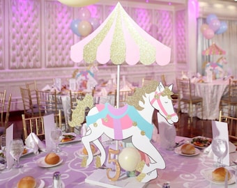 Carousel Baby Shower Etsy