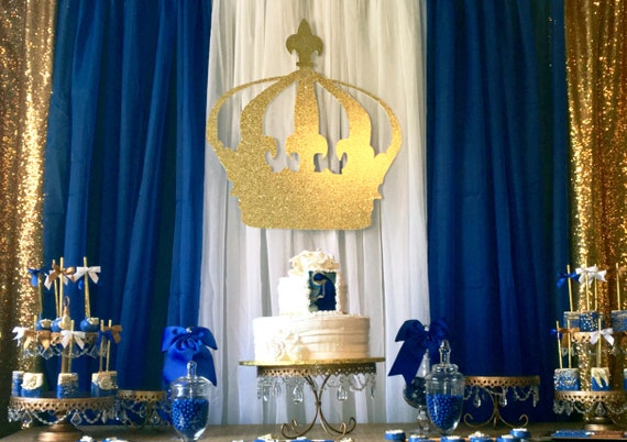 Gold Glitter Crown Cutout Backdrop Photo Prop Il_570xn