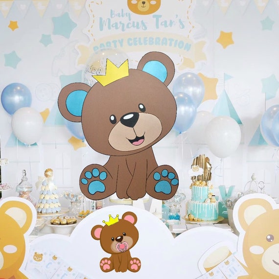 Teddy Bear Cutout Baby Shower Theme Party Props and Cutouts Il_570xn